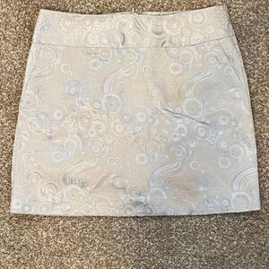 Banana Republic Boho Pasley Lined Mini Skirt Size 6